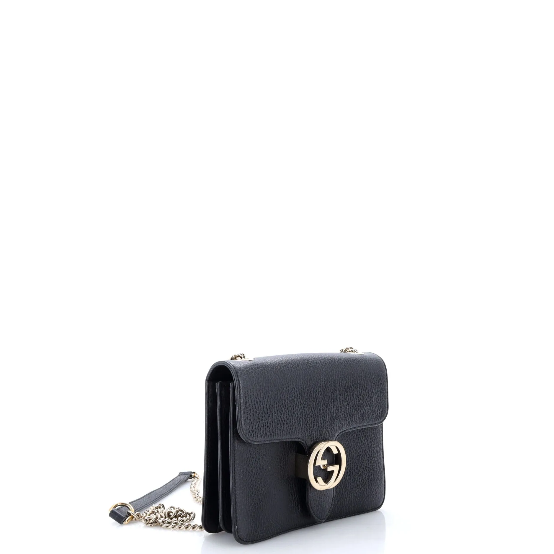 Interlocking Shoulder Bag Leather Small sold by Zulily product image thumbnail 2