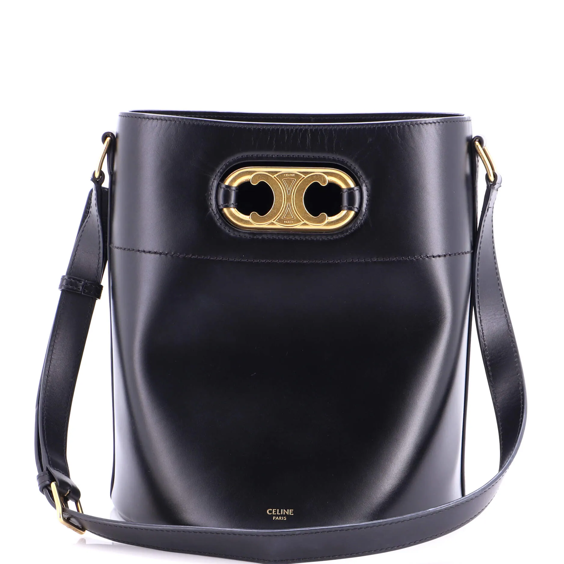 Maillon Triomphe Bucket Bag Leather Medium sold by Zulily