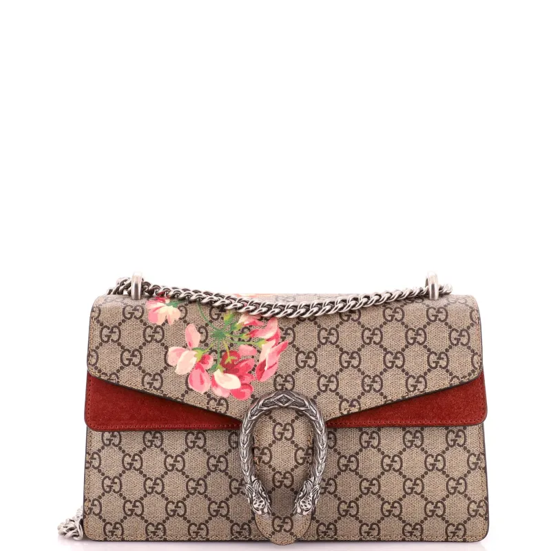 Dionysus Bag Blooms Print GG Coated Canvas Small made by Gucci