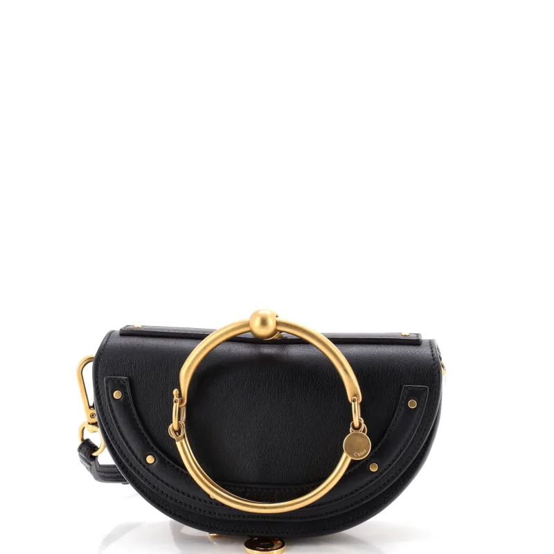Nile Crossbody Bag Leather Mini made by Chloe