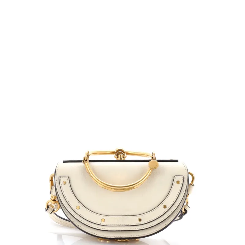 Nile Crossbody Bag Leather Mini made by Chloe