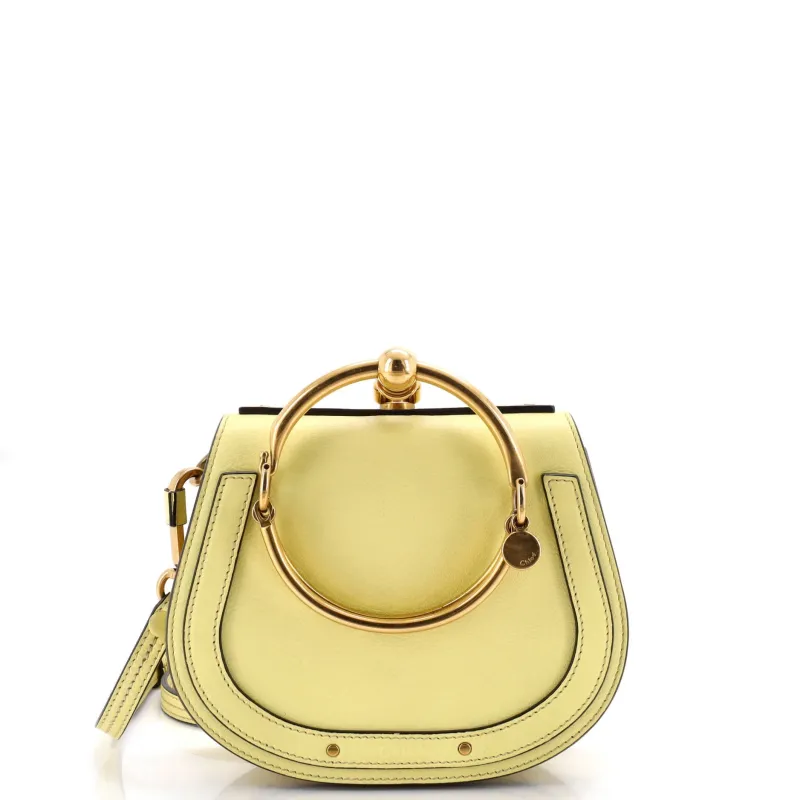 Nile Crossbody Bag Leather Small made by Chloe