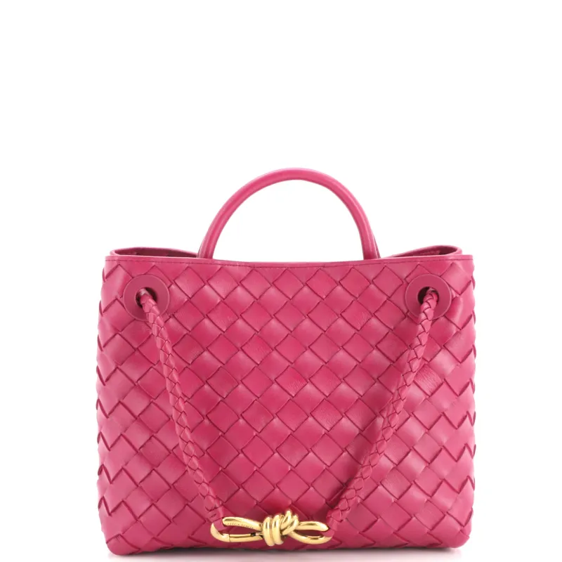 Andiamo Top Handle Bag Intrecciato Nappa Small made by Bottega Veneta