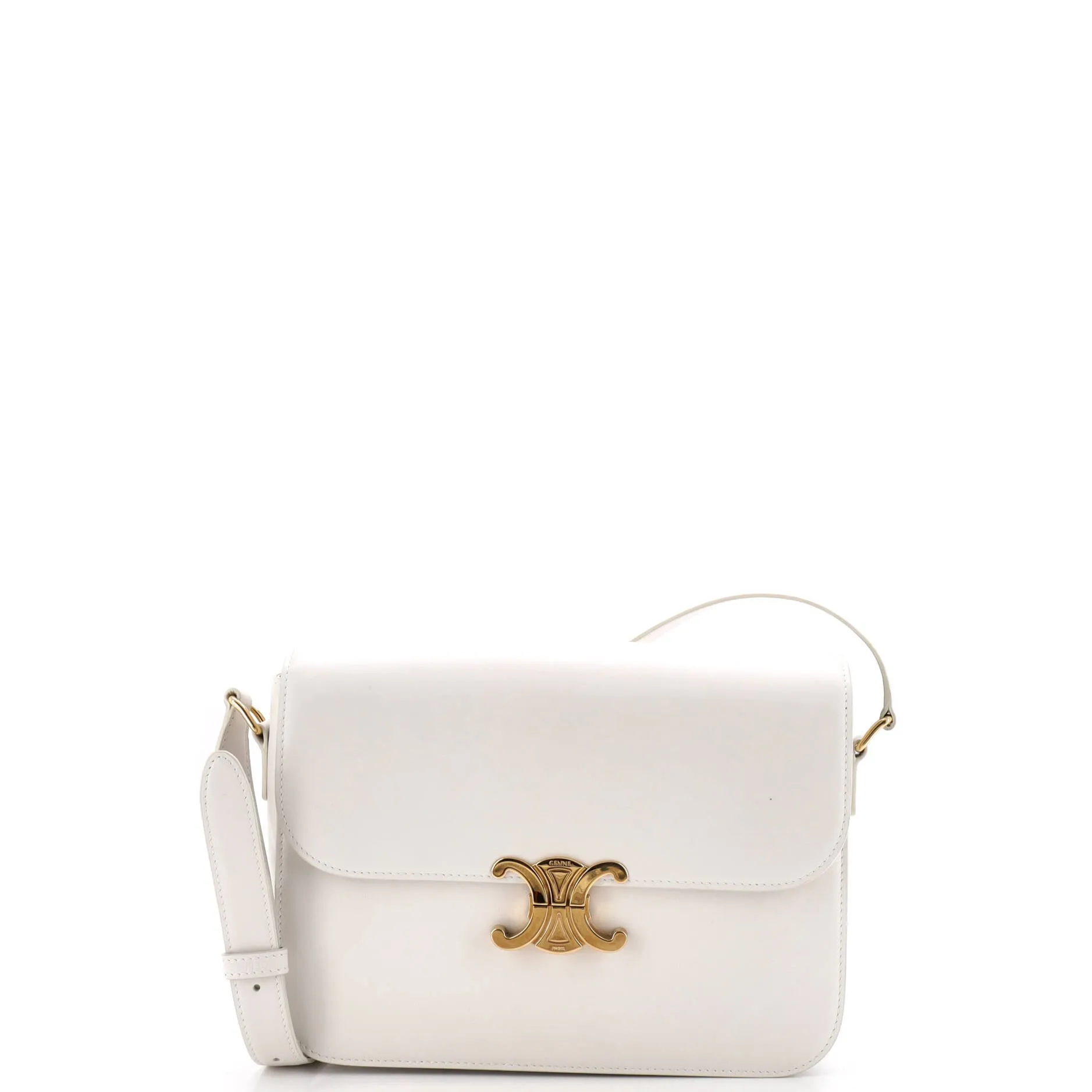 Triomphe Shoulder Bag Smooth Calfskin Large sold by Zulily