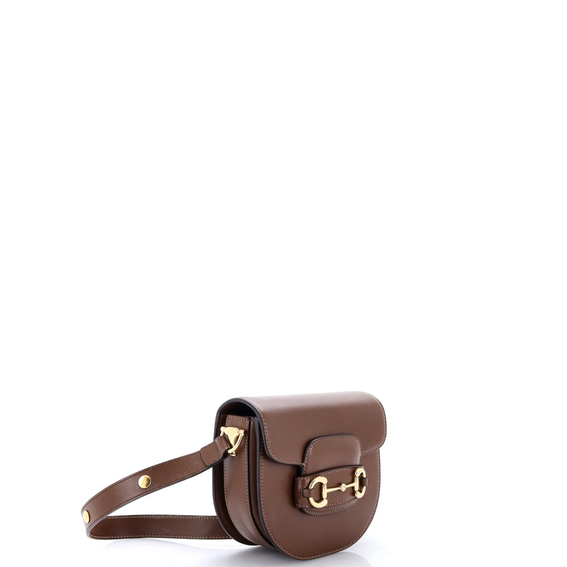Horsebit 1955 Rounded Shoulder Bag Leather Mini sold by Zulily product image thumbnail 2