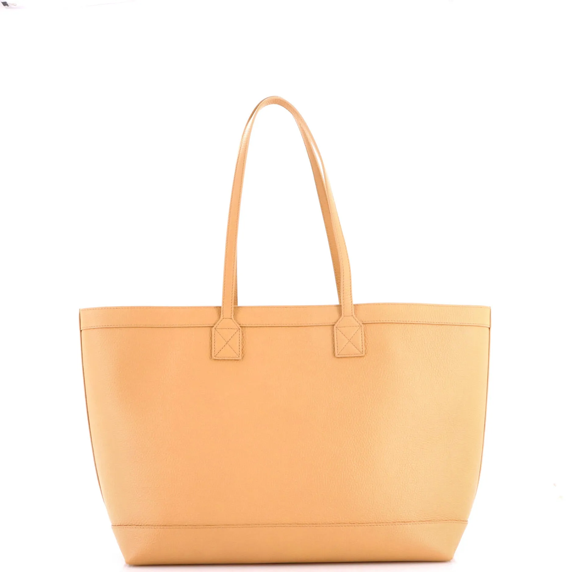 Shopping Tote Leather with Check Canvas Interior Medium sold by Zulily product image thumbnail 3
