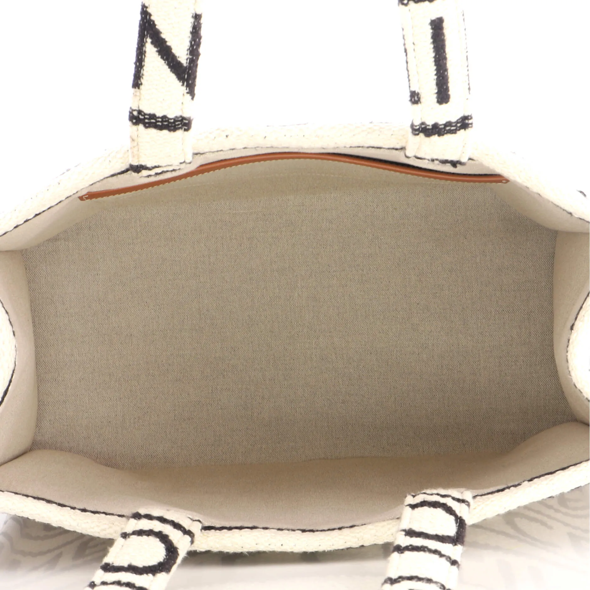 Cabas Thais Tote Logo All Over Textile Large sold by Zulily product image thumbnail 5