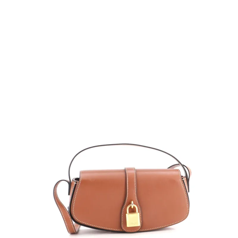 Tabou Clutch with Strap Smooth Calfskin made by Celine