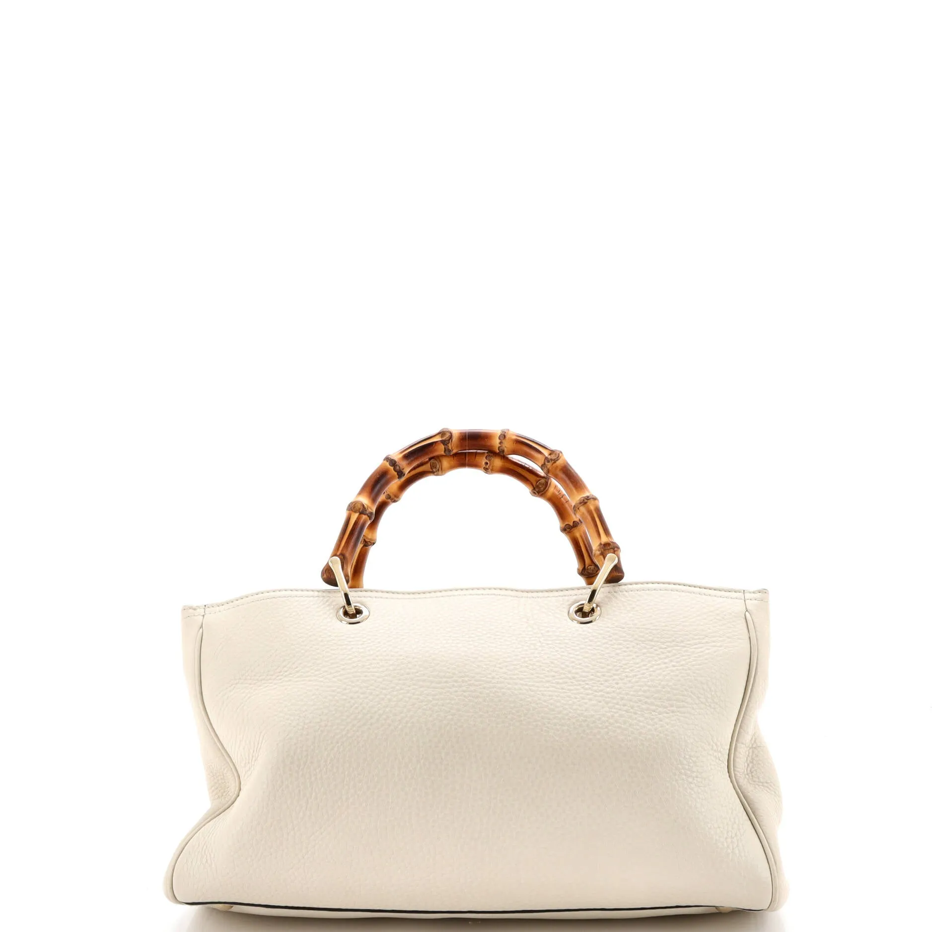Bamboo Shopper Tote Leather Medium sold by Zulily product image thumbnail 3