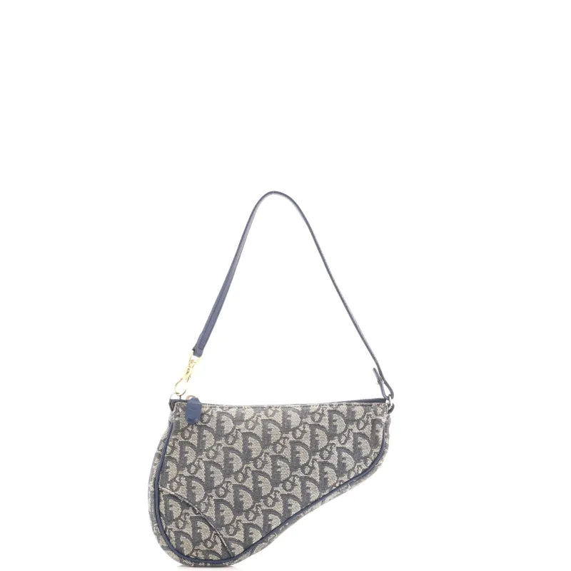 Vintage Saddle Bag Diorissimo Canvas Mini made by Dior