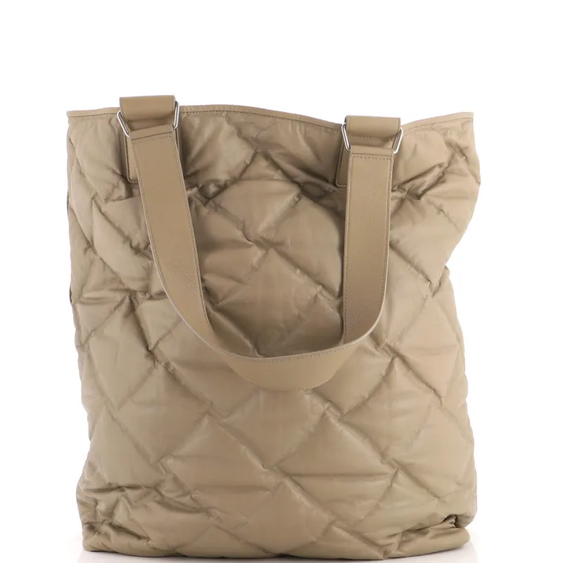 Hot Steam Padded Open Tote Leather Tall made by Bottega Veneta