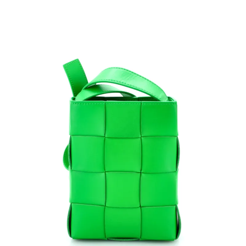 Cassette Phone Holder Crossbody Bag Maxi Intrecciato Leather made by Bottega Veneta