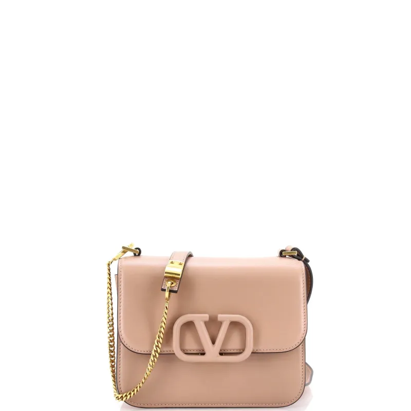 VSling Shoulder Bag Leather Small made by Valentino Garavani
