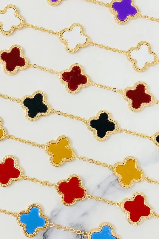 Kinley Clover Bracelet made by Zulily