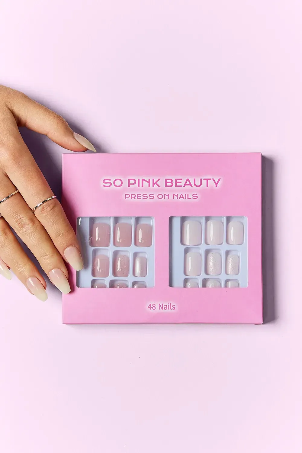 SO PINK BEAUTY Press On Nails 2 Packs sold by Zulily
