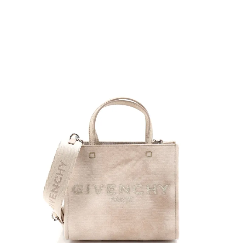G-Tote Printed Canvas Mini made by Givenchy