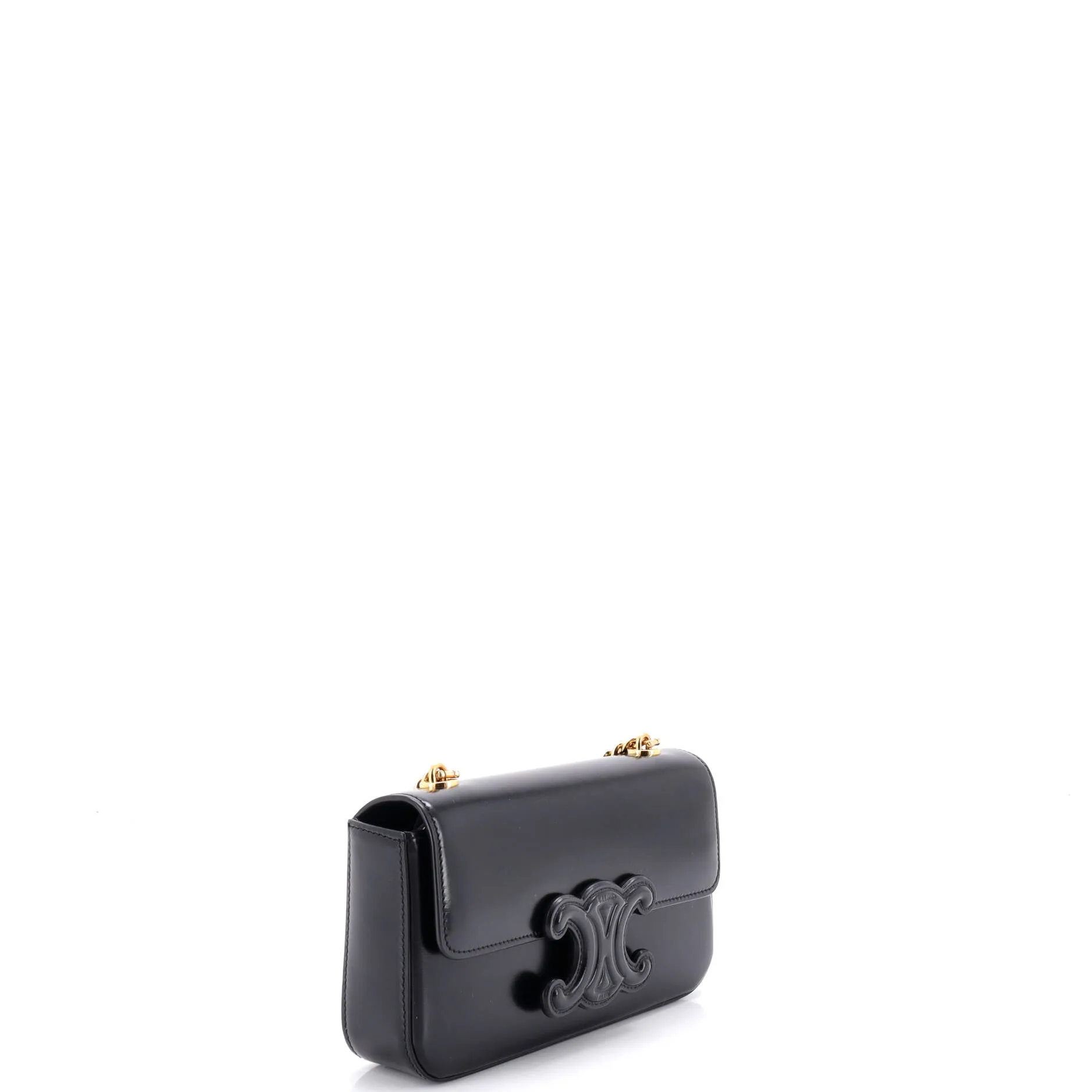 Triomphe Chain Shoulder Bag Leather Small sold by Zulily product image thumbnail 2