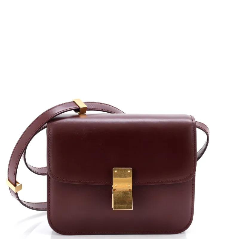 Classic Box Bag Smooth Leather Teen made by Celine