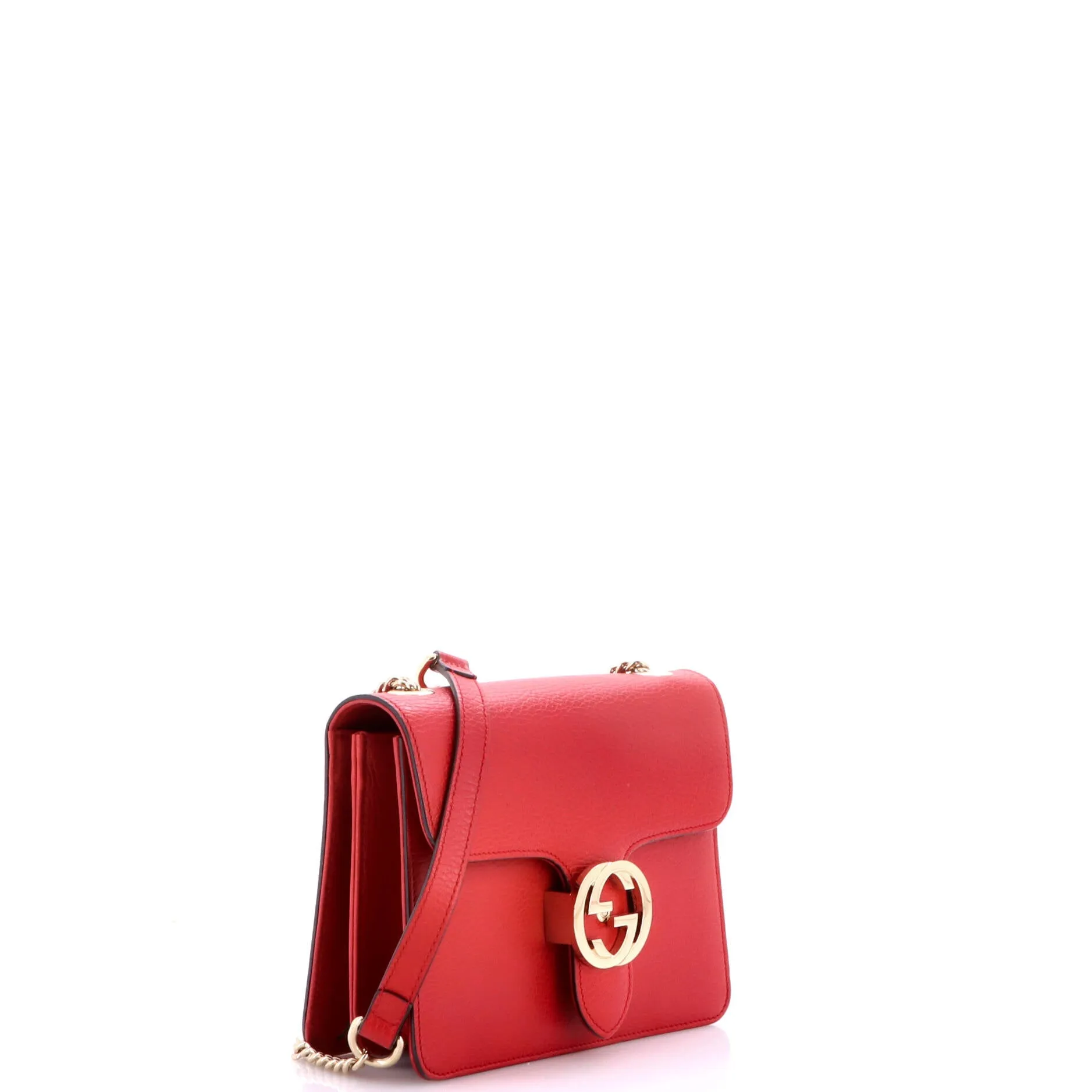 Interlocking Shoulder Bag Leather Small sold by Zulily product image thumbnail 2