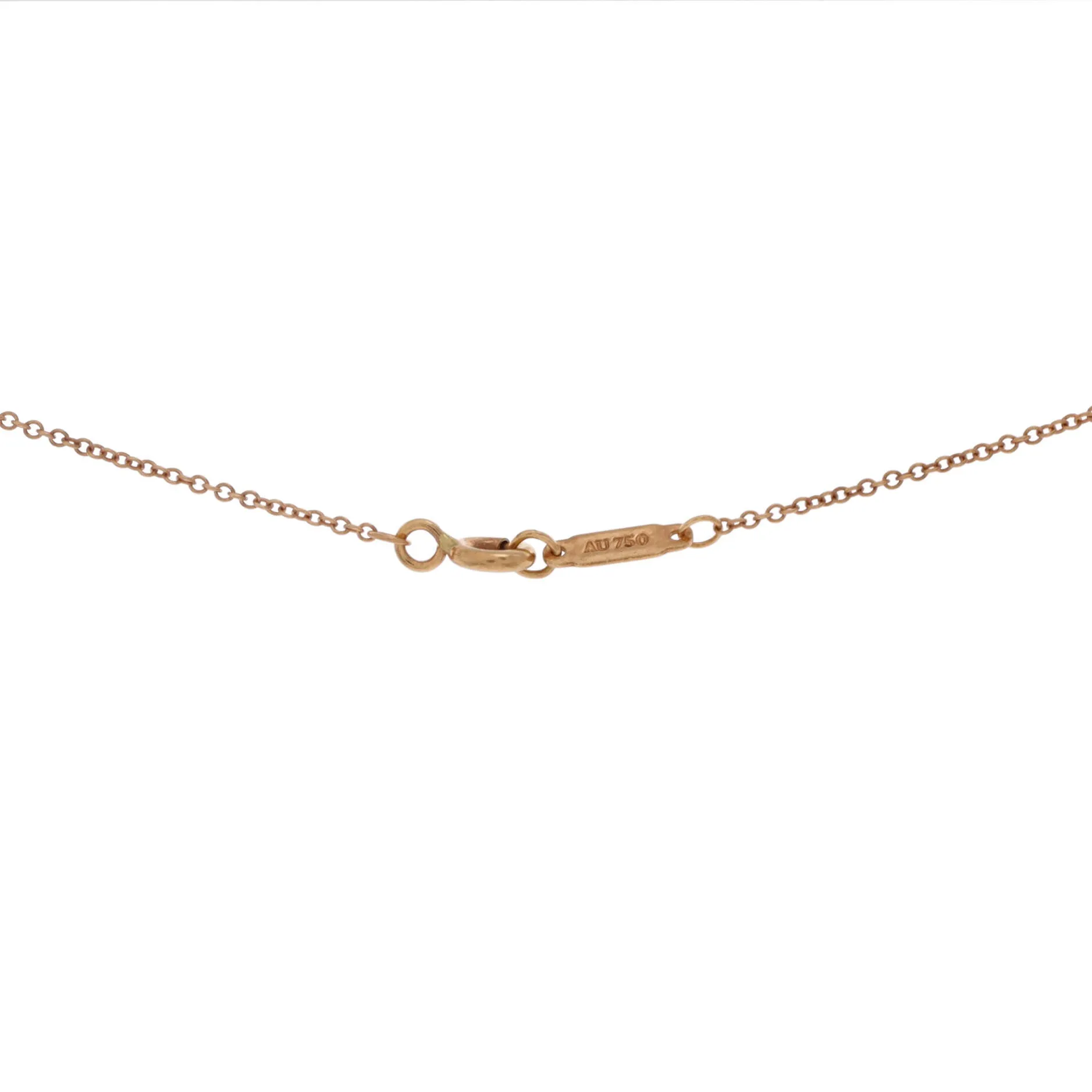 Heart Pendant Necklace 18K Rose Gold and Diamond Extra Mini sold by Zulily product image thumbnail 4