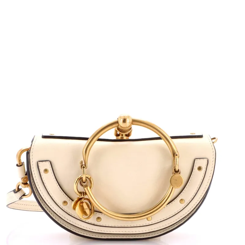 Nile Crossbody Bag Leather Mini made by Chloe