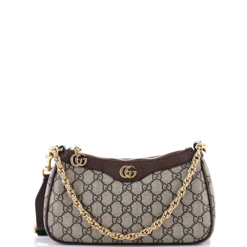 Ophidia Charm Shoulder Bag GG Coated Canvas Small made by Gucci