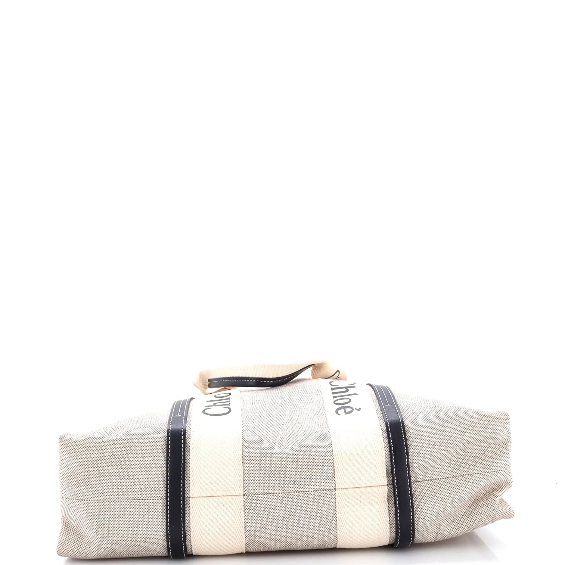 Woody Tote Canvas with Leather Large sold by Zulily product image thumbnail 4