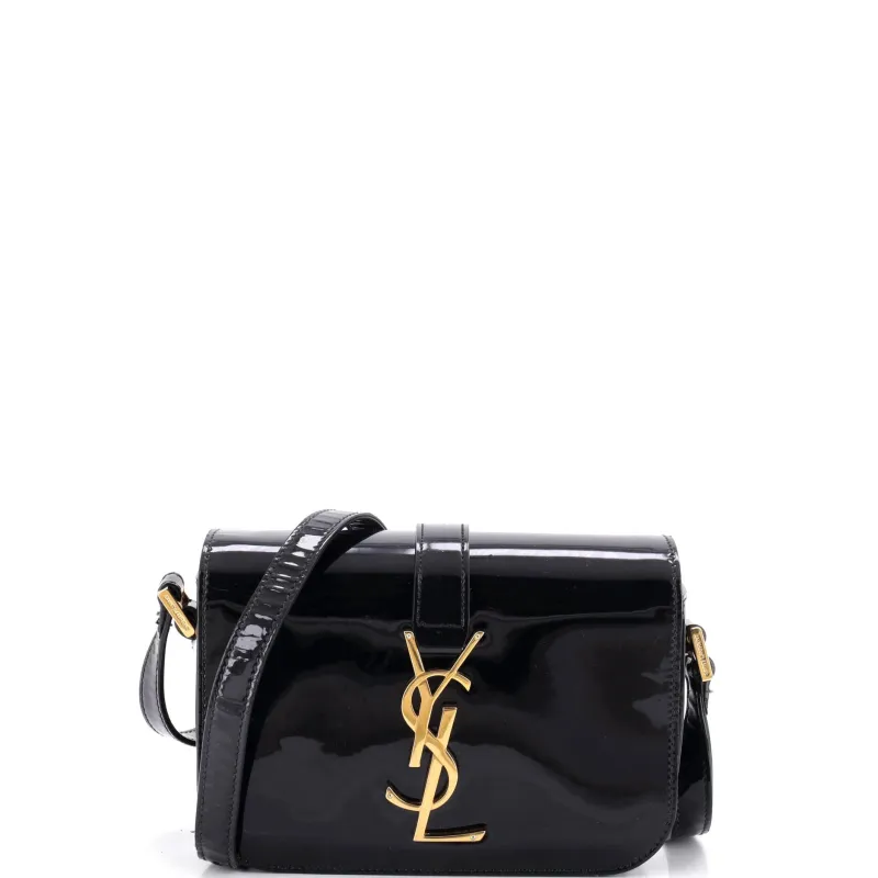 Classic Monogram Universite Bag Patent Small made by Yves Saint Laurent