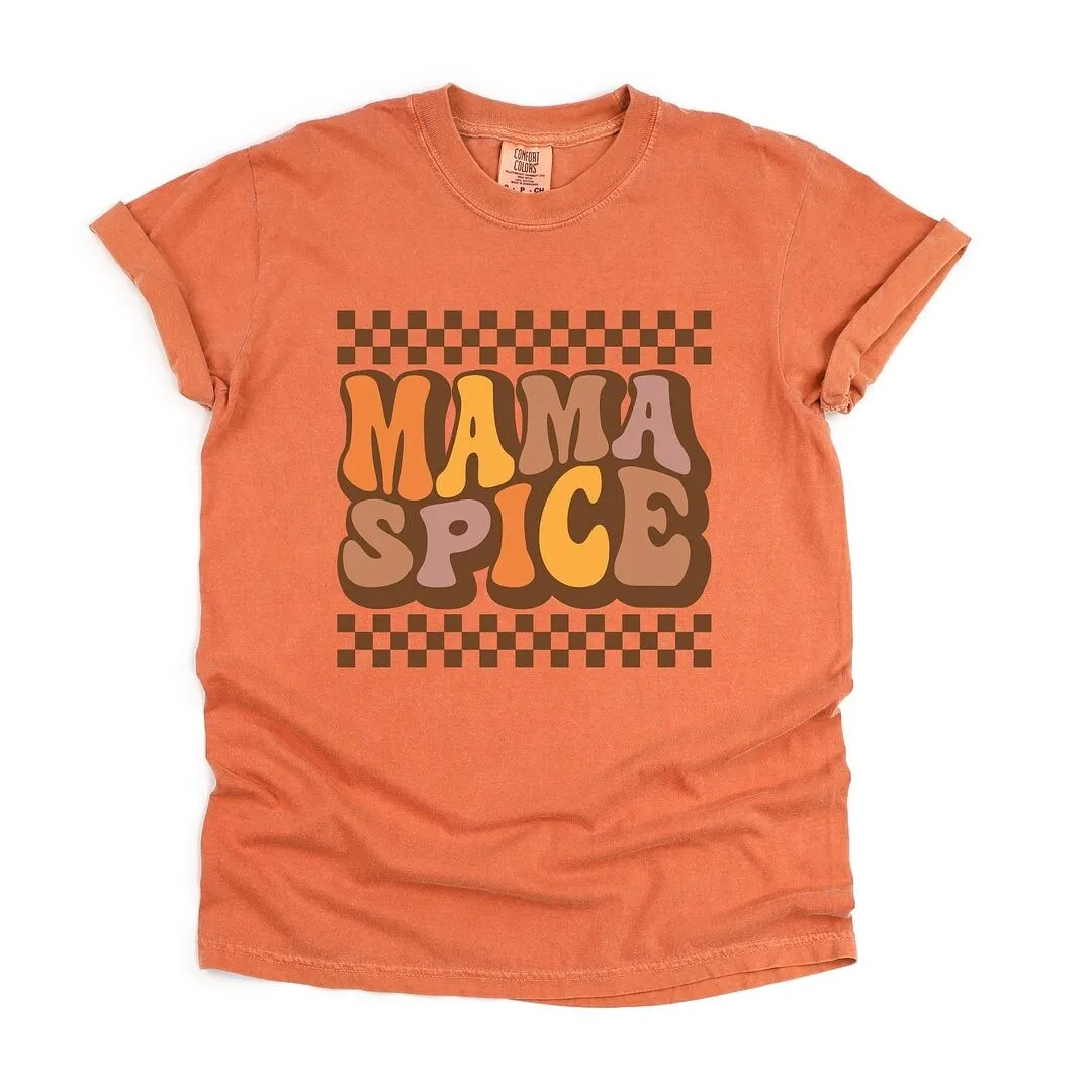 Mama Spice Checkered Garment Dyed Tee sold by Zulily product image thumbnail 2