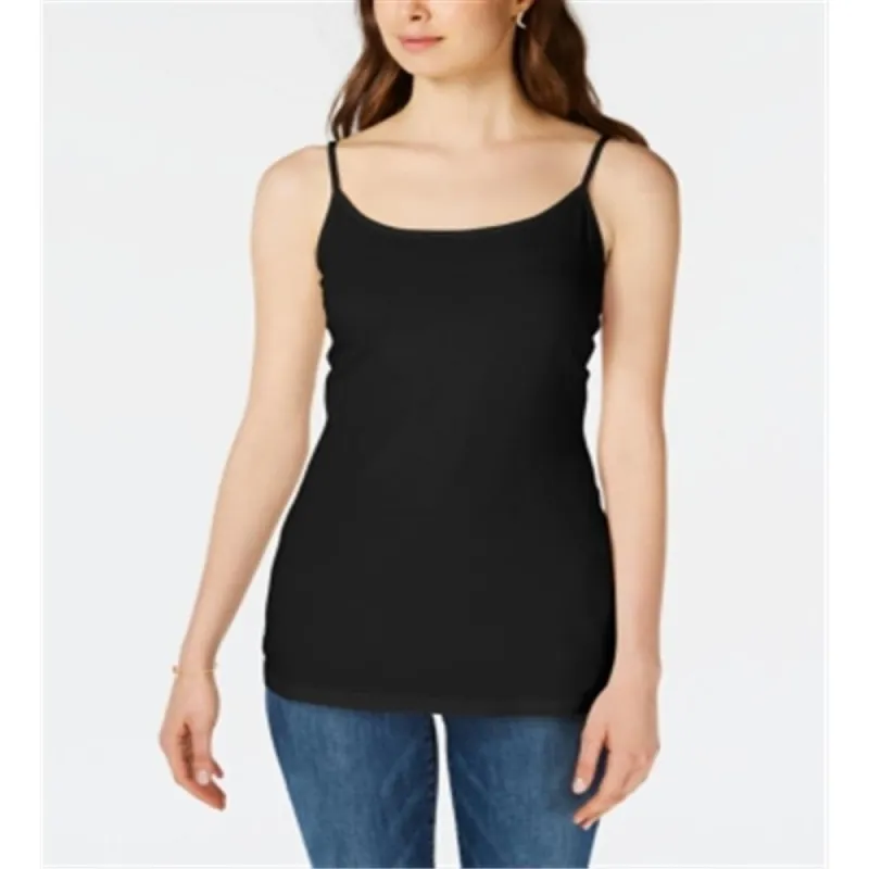 Maison Jules Women's Long Camisole Black Size Large sold by Zulily