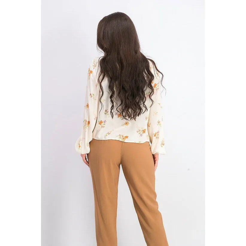 Hippie Rose Juniors' Crochet-Trim Blouse white Size X-Large sold by Zulily product image thumbnail 3