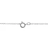 Sterling Silver with Natural Amethyst Solitaire Pendant with 18" Chain sold by Zulily