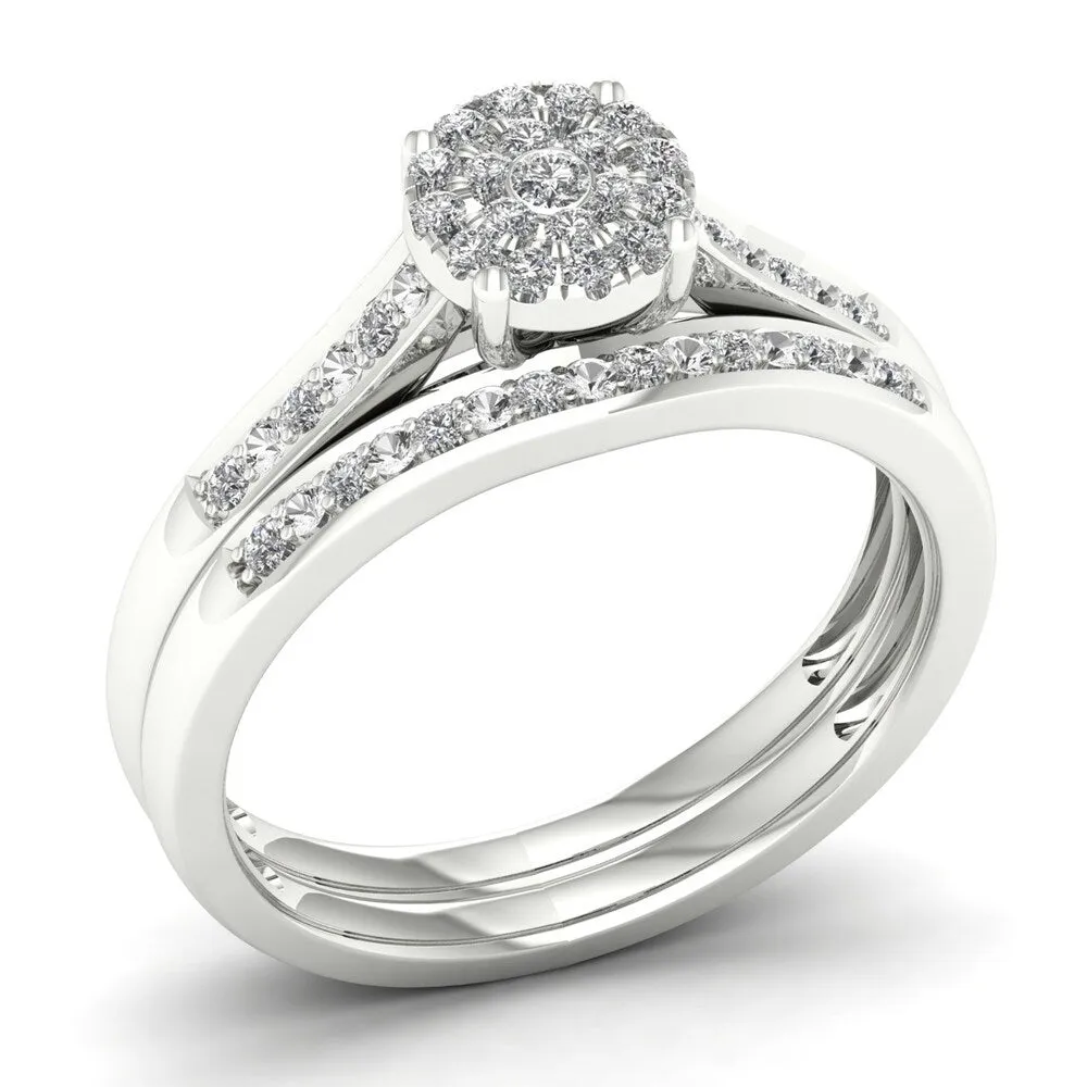 De Couer 1/5ct TDW Diamond Engagement Ring sold by Zulily product image thumbnail 2