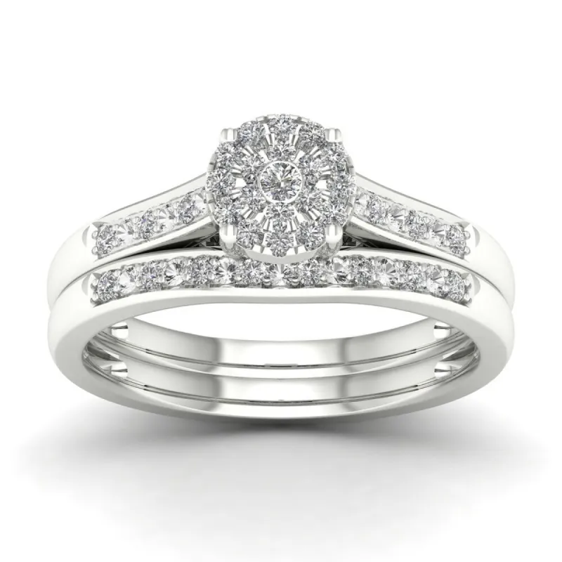 De Couer 1/5ct TDW Diamond Engagement Ring sold by Zulily