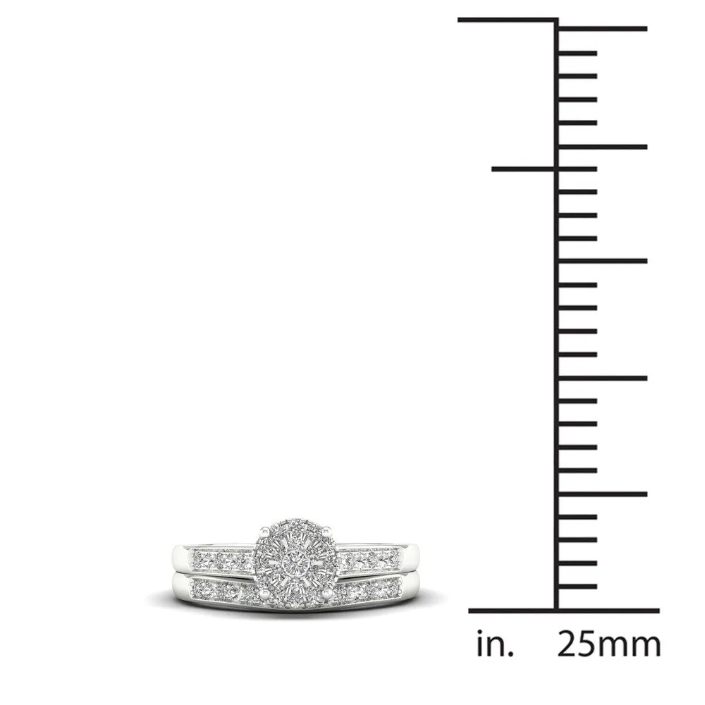 De Couer 1/5ct TDW Diamond Engagement Ring sold by Zulily product image thumbnail 4