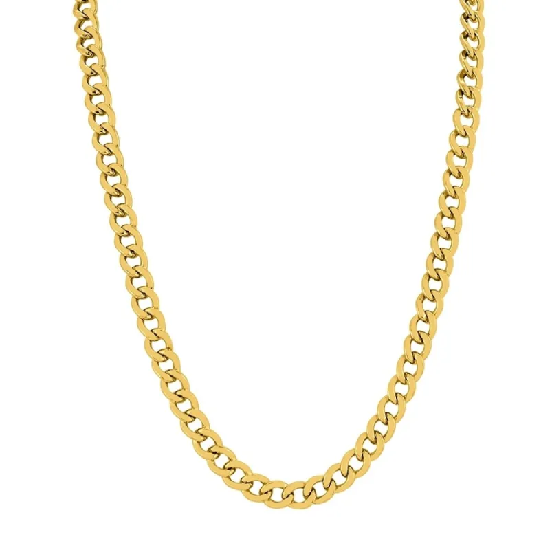 14K Yellow Gold Filled 7.4MM Curb Link Chain with Lobster Clasp - 20 Inch sold by Zulily