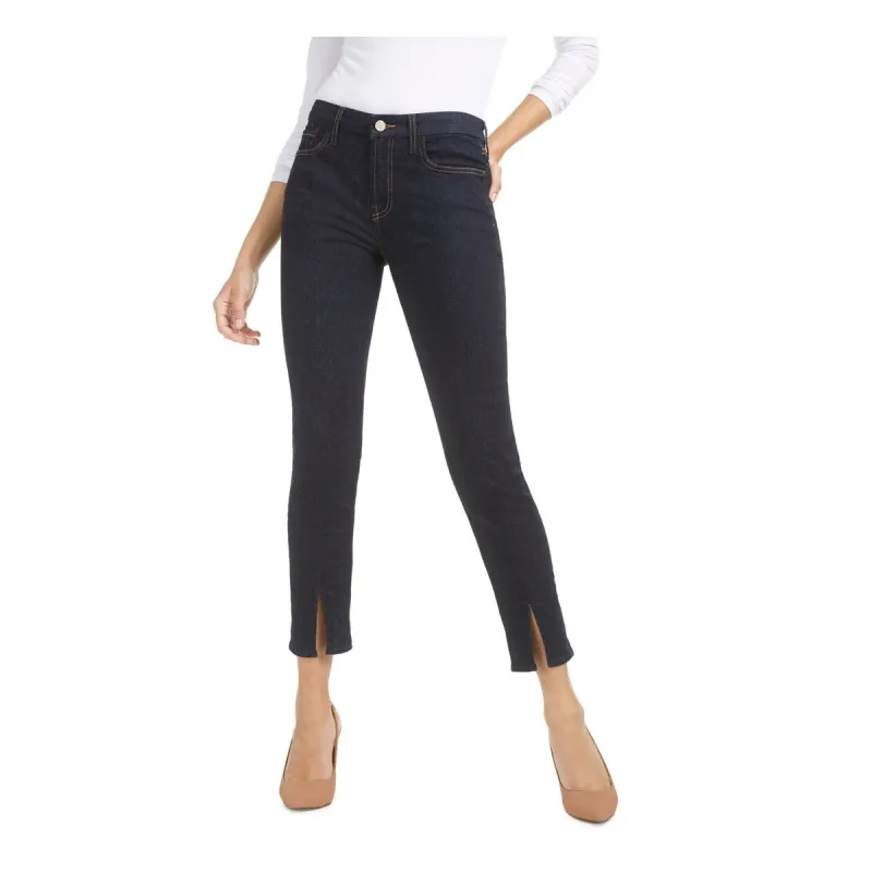 7 For All Mankind Women's Slitted Bottom Legs Straight Jeans Blue - 2 sold by Zulily