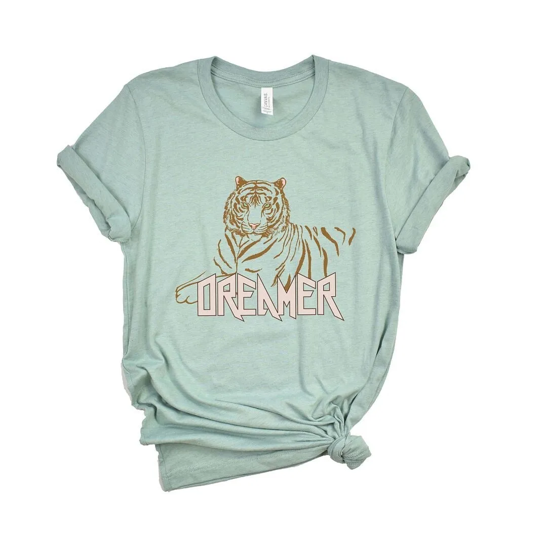 Dreamer Tiger Short Sleeve Tee sold by Zulily product image thumbnail 2