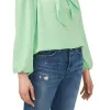 Riley & Rae Women's Maybelle Blouse Green Size Medium sold by Zulily