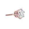 Auriya 14k Gold 1ct TDW Round 6-Prong SINGLE STUD (1) Diamond Earring sold by Zulily