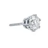 Auriya 14k Gold 1ct TDW Round 6-Prong SINGLE STUD (1) Diamond Earring sold by Zulily