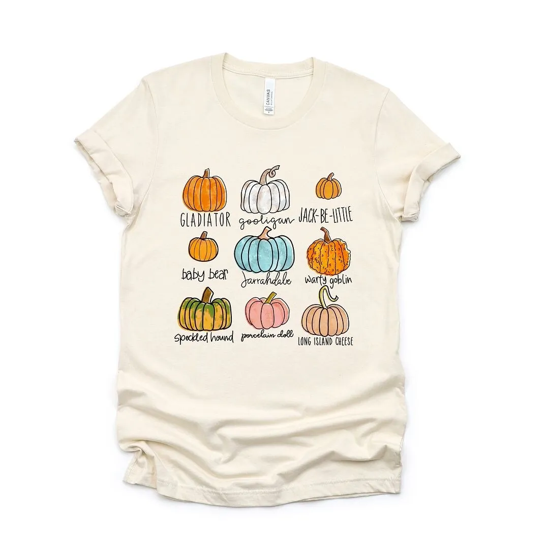 Pumpkin Chart Short Sleeve Tee sold by Zulily product image thumbnail 2