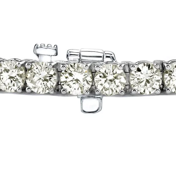 Auriya 1 to 12 carat TW Round Diamond Tennis Bracelet 14k Gold sold by Zulily product image thumbnail 3