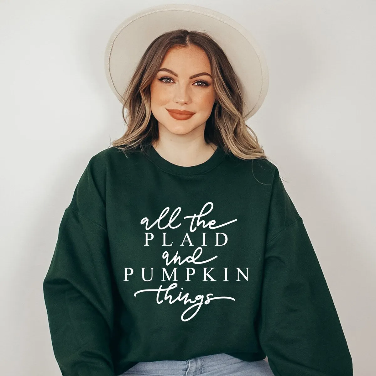 All The Plaid Things Graphic Sweatshirt sold by Zulily product image thumbnail 3