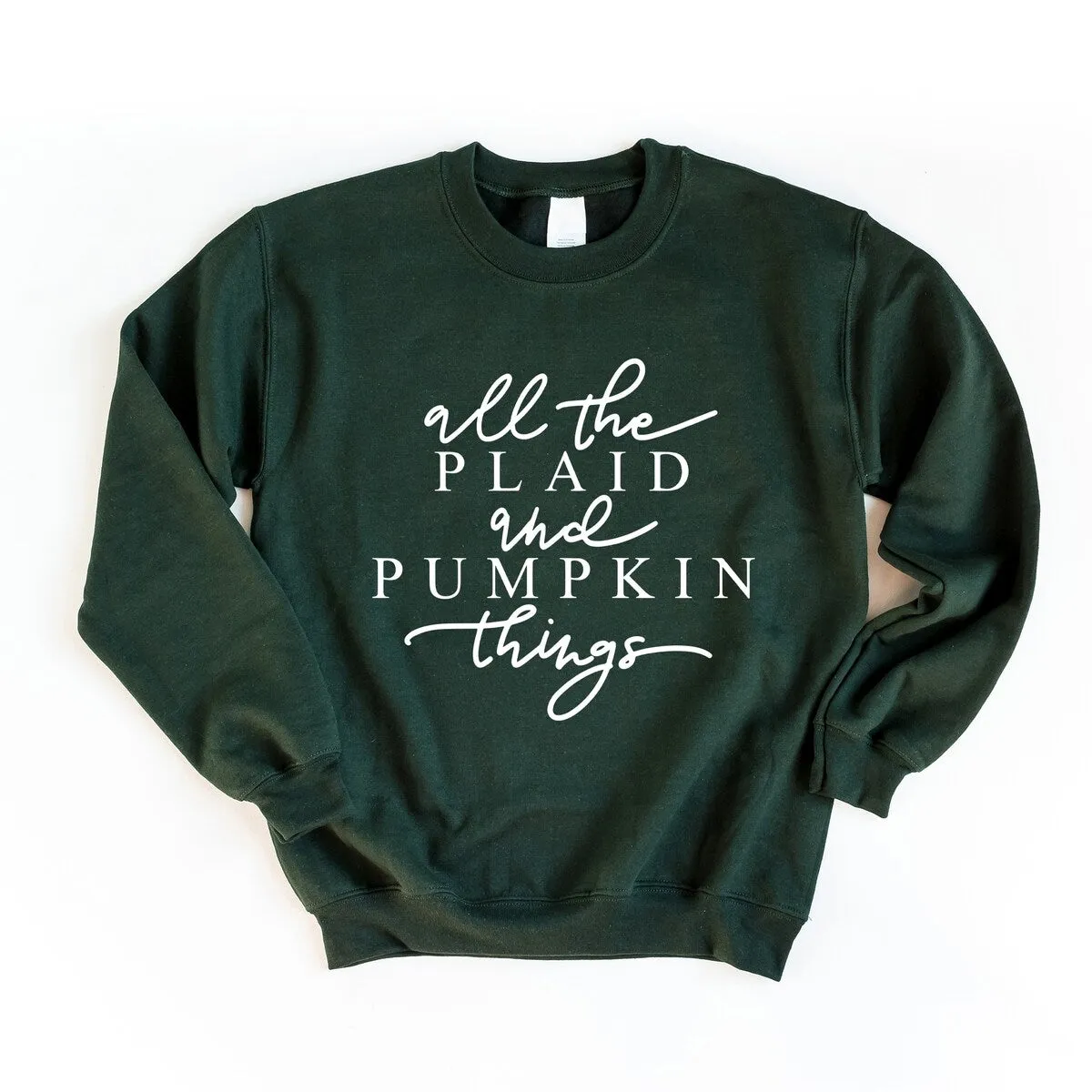 All The Plaid Things Graphic Sweatshirt sold by Zulily product image thumbnail 2
