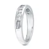 Auriya 1/2ctw Princess-Cut Channel Diamond Wedding Band 18k White Gold sold by Zulily