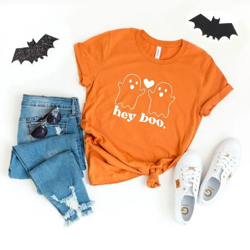 Ghosts Hey Boo Short Sleeve Tee sold by Zulily
