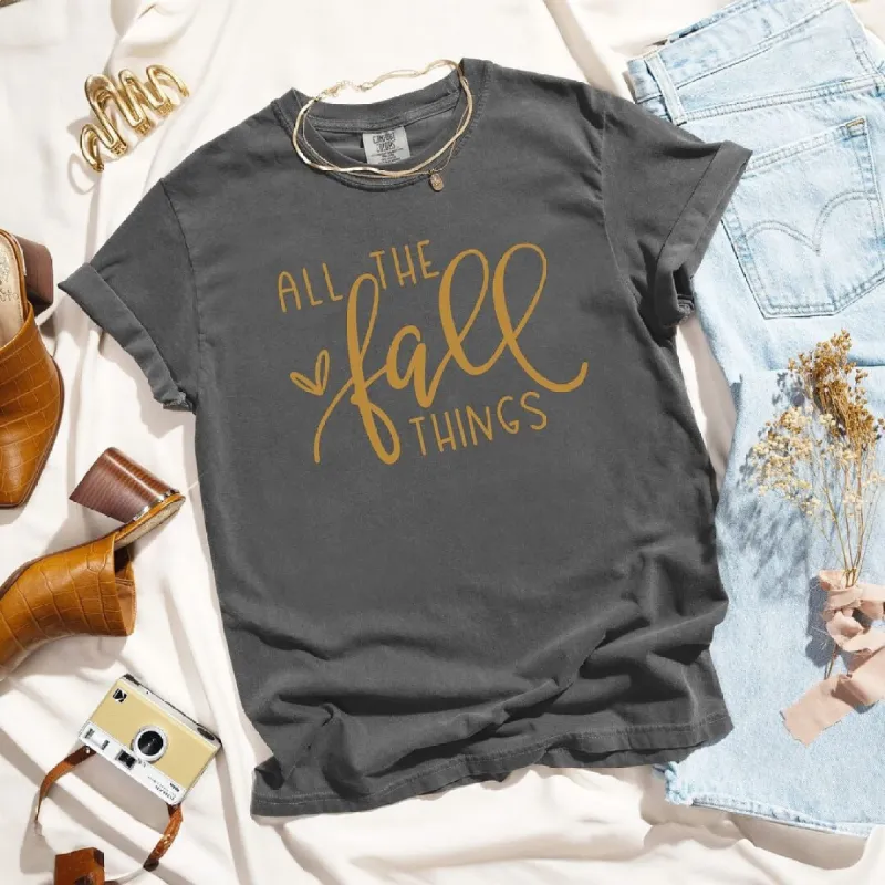 All The Fall Things Garment Dyed Tee sold by Zulily
