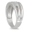 1/2 Carat TW Five Stone Diamond Men's Ring in 10K White Gold sold by Zulily