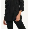 DKNY Women's Felt Cargo Jacket Black Size 0 sold by Zulily